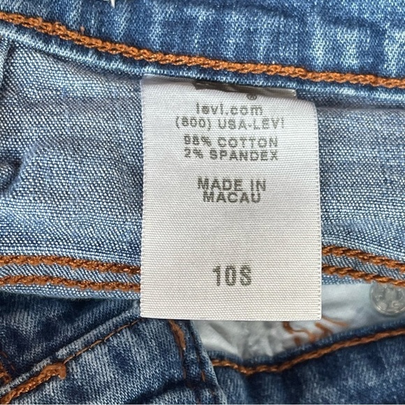 Levi’s Perfectly Slimming 512 Bootcut Women’s Blue Jean size 10 short - Picture 3 of 13